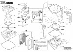 Bosch 3 601 K61 B02 Grl 500 Hv Laser Level / Eu Spare Parts